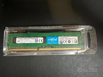 RAM 8GB Crucial DDR3 1866MHz ECC UDIMM per Mac Pro