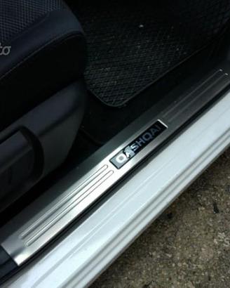 Nissan qashqai 2014-2018 battitacco interno inox