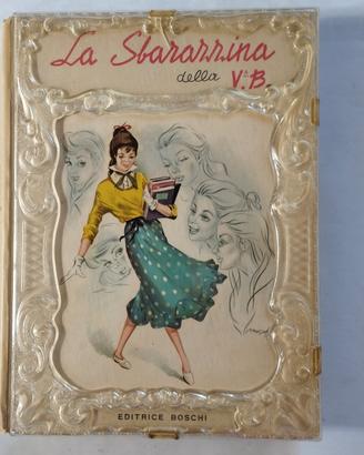 "La sbarazzina della V B" libro Vintage 1955