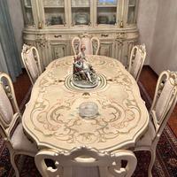 tavolo e sedie  luigi xvi 