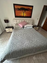 letto matrimoniale e/o coppia di comodini