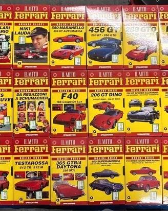 Lotto Ferrari VHS DeAgostini: Il Mito completo