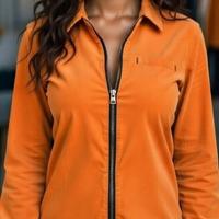 Camicia Vintage Donna in velluto millerighe, marca