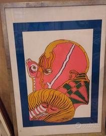 Quadro Pittore Remo Brindisi