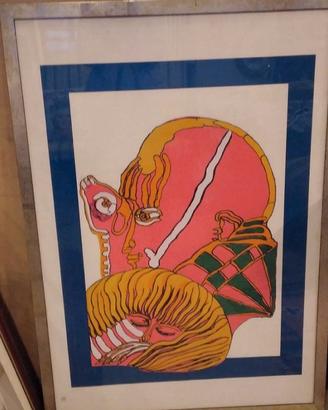 Quadro Pittore Remo Brindisi