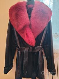 giacca in pelle 