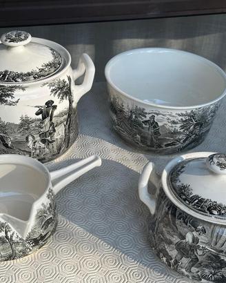 VILLEROY & BOCH, set accessori portata vintage