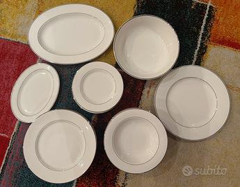 Set piatti Richard Ginori filo platino