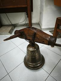 antica campana di bronzo del 1658