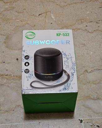 Subwoofer cassa Bluetooth portatile NUOVO