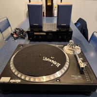 Giradischi Gemini + Amplificatore Pioneer e casse