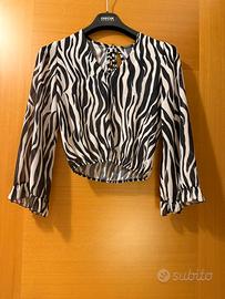 Blusw zebrata pittarello tg unica