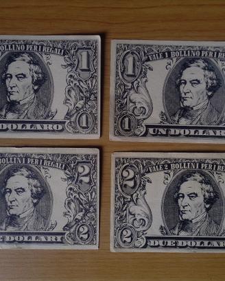 Banconote Dollari Edis Torino, Serie Far West