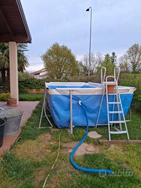 Piscina new plast fuori terra 4.80 x 2.80