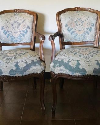 poltroncine stile barocco