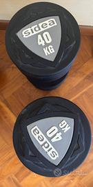 Coppia manubri 40kg sidea