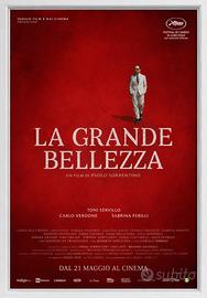Poster “La Grande Bellezza” con cornice bianca