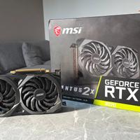 GPU MSI GeForce RTX 3070 8GB Ventus 2x OC