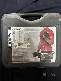 Kit Manubri 20 kg Decathlon