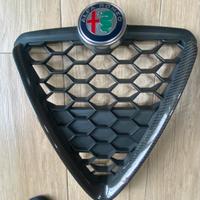 Scudetto Alfa Romeo Giulietta effetto carbonio