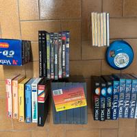 Lotto vhs+DVD+CDR