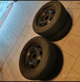 Cerchi in ferro R15 originali Peugeot