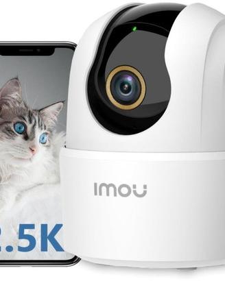 Imou 4MP Telecamera Wi-Fi Interno Videocamera Sorv
