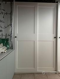 Armadio Hauga Ikea bianco