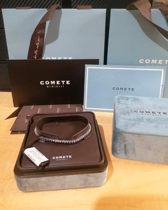 bracciale tennis comete gioielli argento zirconi 