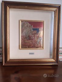quadro Tina Jacobs ,lastra argento