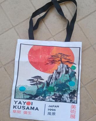Borsa shopper Yayoi Kusama