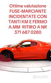 Aquisto tutti tipi auto