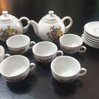 Servizio ceramica per bambole anni 70