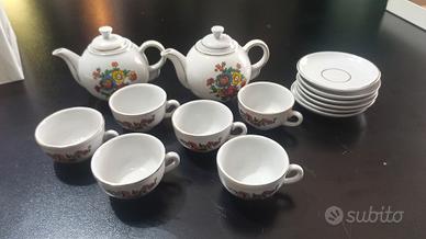 Servizio ceramica per bambole anni 70