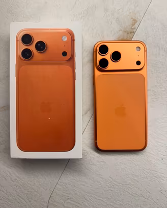 IPhone 17 pro max orange 100%