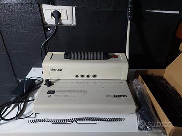 rilegatrice A4,A5 foratura fino a 12 fogli insieme