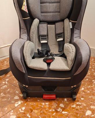 Seggiolone giordani con doppio attacco isofix 