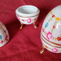 Uovo portagioie ceramica 