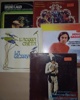 lotto 5 vinili 33 giri vintage