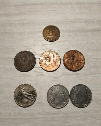 🪙 7 monete centesimi Regno D'Italia antiche 🪙 