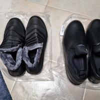 Scarpe, una imbottita l'altra no