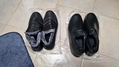 Scarpe, una imbottita l'altra no