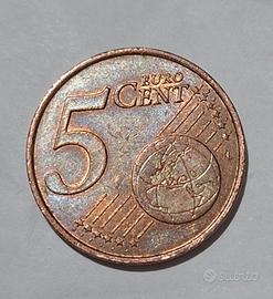 Moneta 5 centesimi 1999 Francia