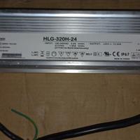 Alimentatore Mean Well HLG-320H-24 con uscita 24Vd