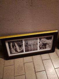 Stampe con natura a bianco e nero con cornice