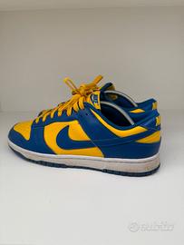 Nike dunk blu e gialle