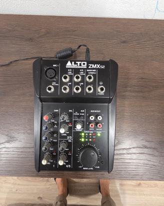 Mixer Alto Professional ZMX52 5 canali