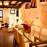 Lampade a sospensione con paralume color arancio