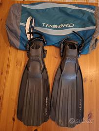 Pinne sub Tusa Imprex piu sacca Tribord