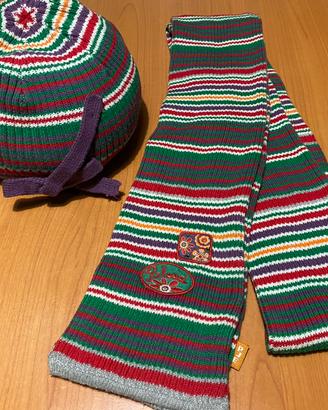 Sciarpa cappello bambina